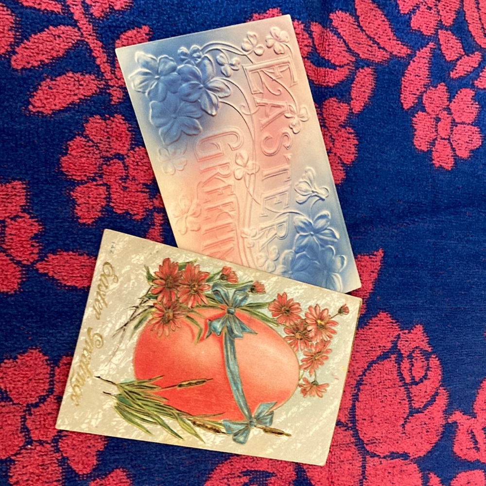 1910 Easter postcards.